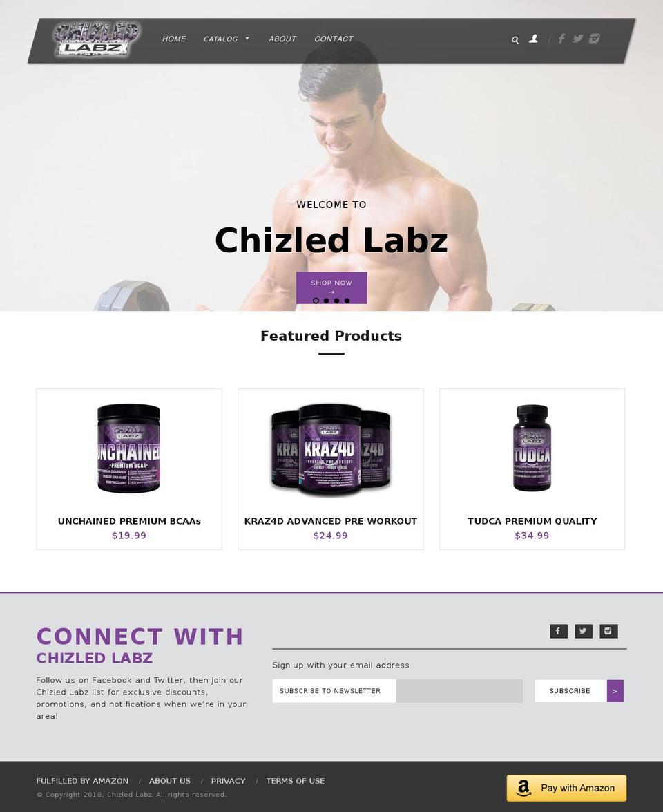 chizledlabz.com Shopify theme site example chisledlabs.com