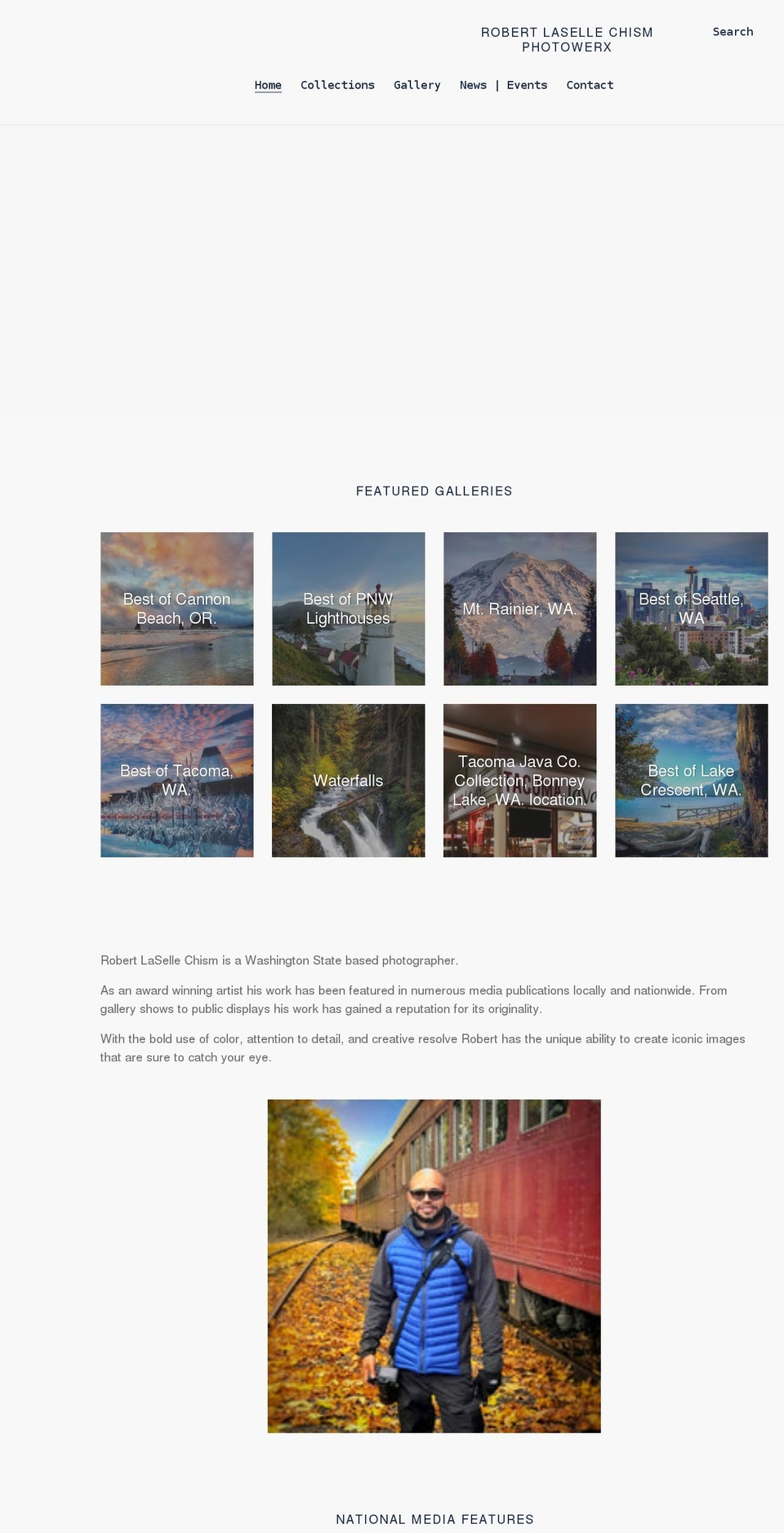 chismphotowerx.com shopify website screenshot