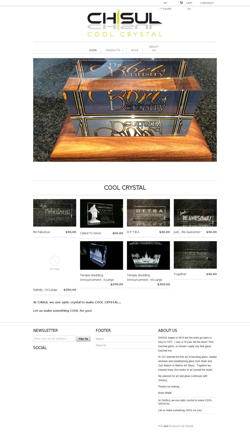 chisul.com shopify website screenshot