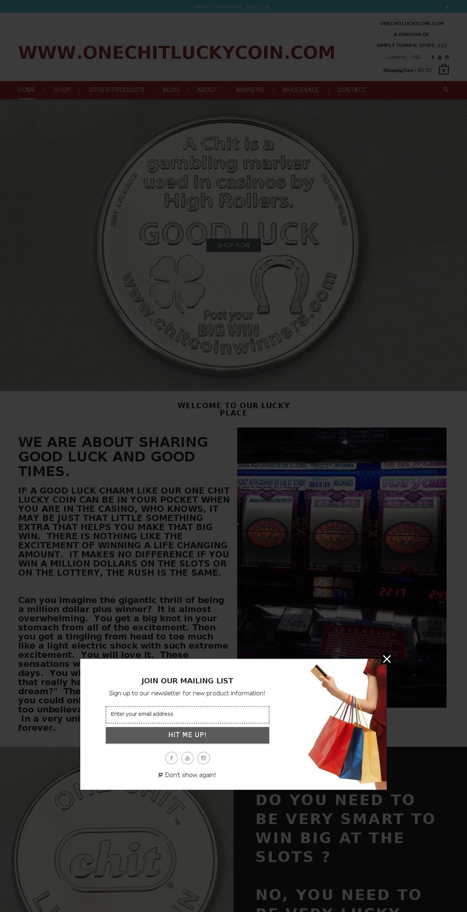 Gilco Shopify theme site example chitcoinwinners.com