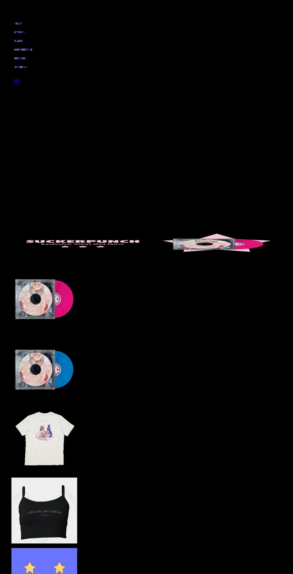 chloemoriondo.com shopify website screenshot