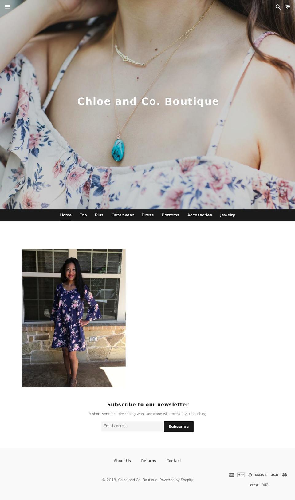 chloesbo.com — Shopify storefront screenshot