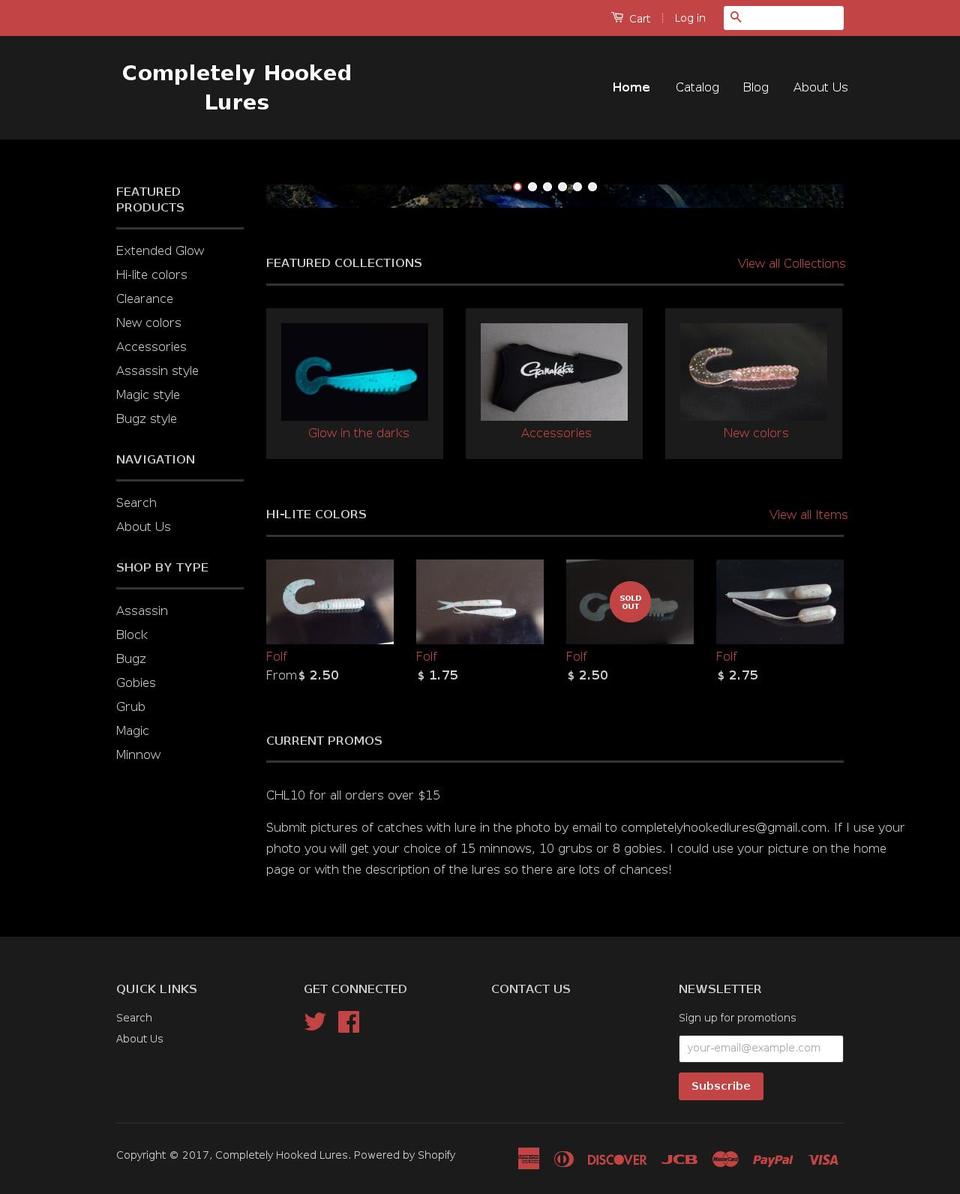 chlures.com shopify website screenshot