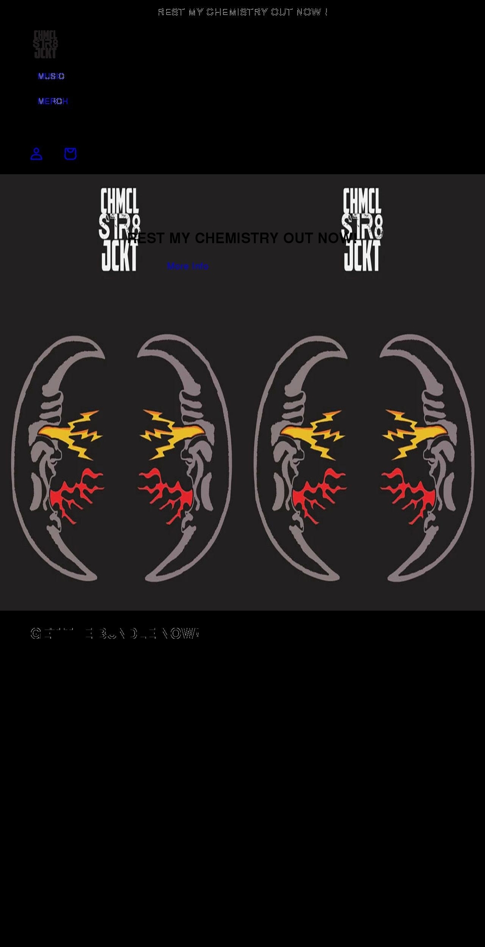 chmclstr8jckt.com shopify website screenshot