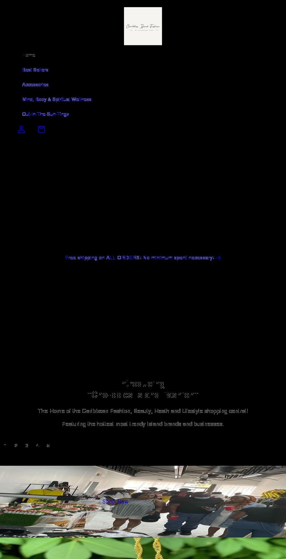 cho-bbles.com — Shopify storefront screenshot