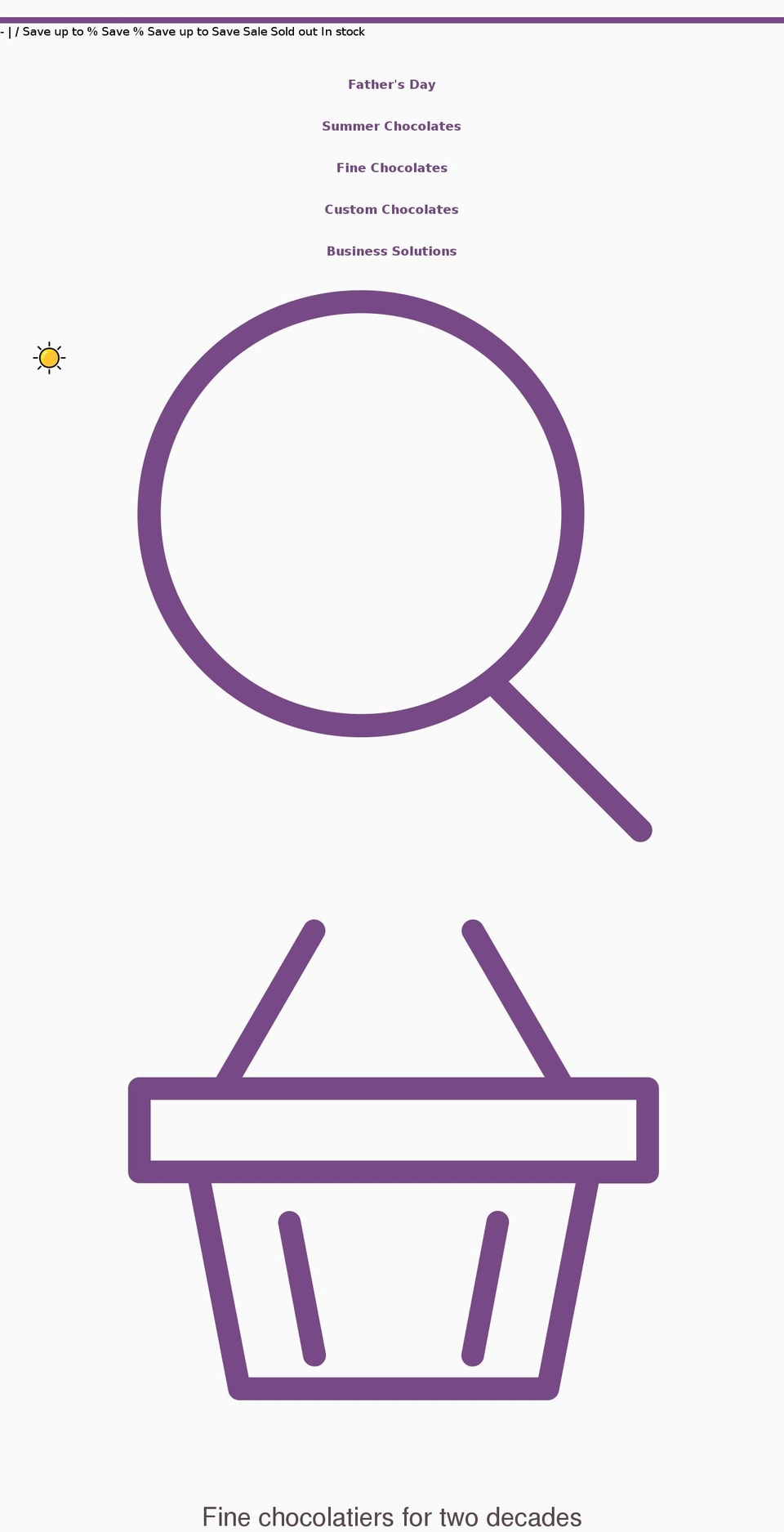 chocolatboreal.com shopify website screenshot