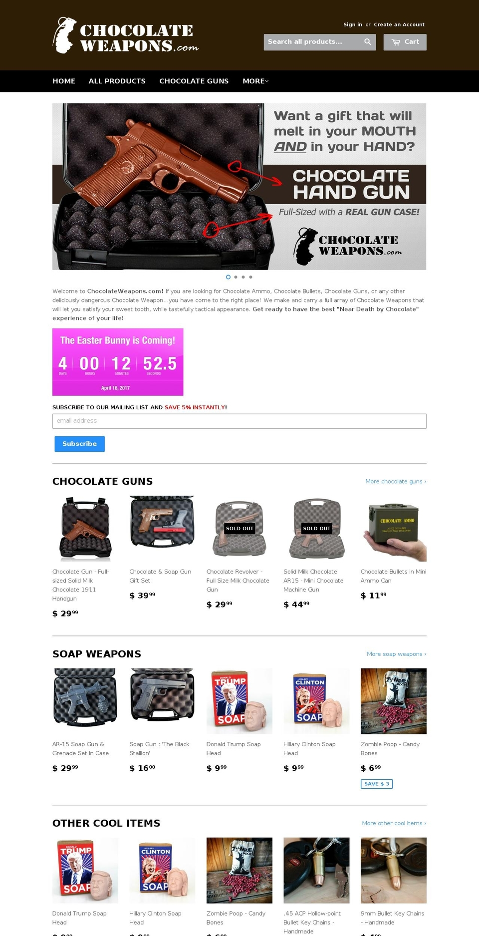 chocolateobama.com shopify website screenshot