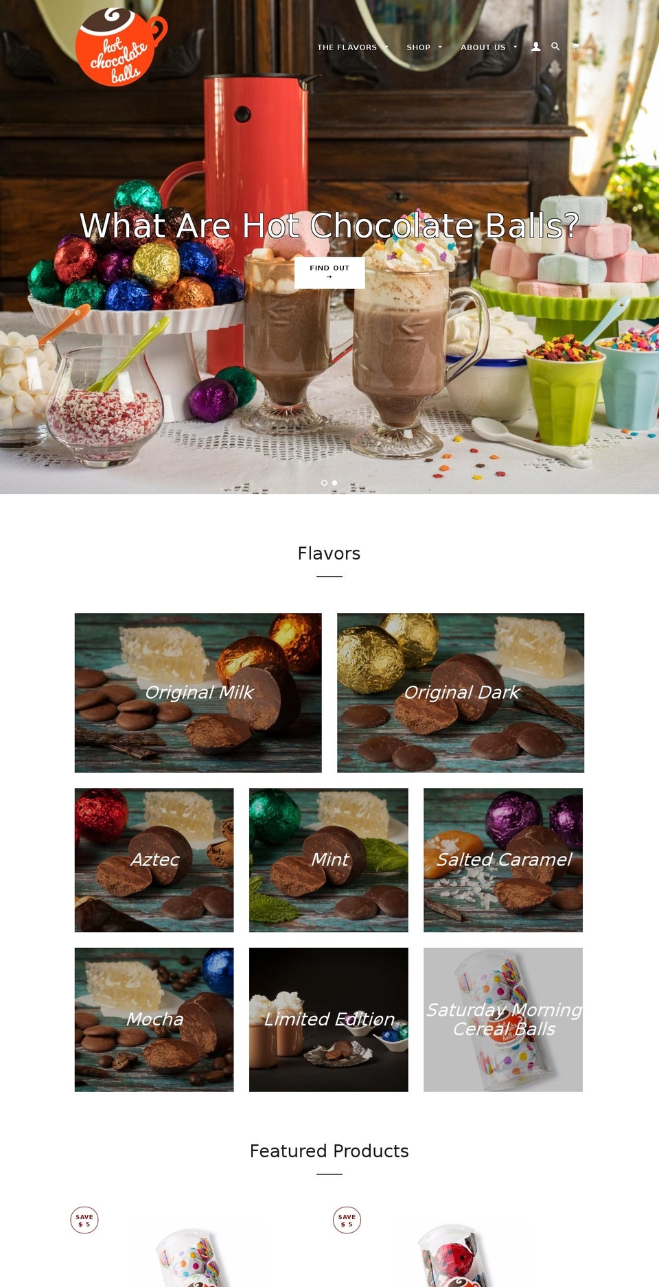 chocolatesyou.com — Shopify storefront screenshot