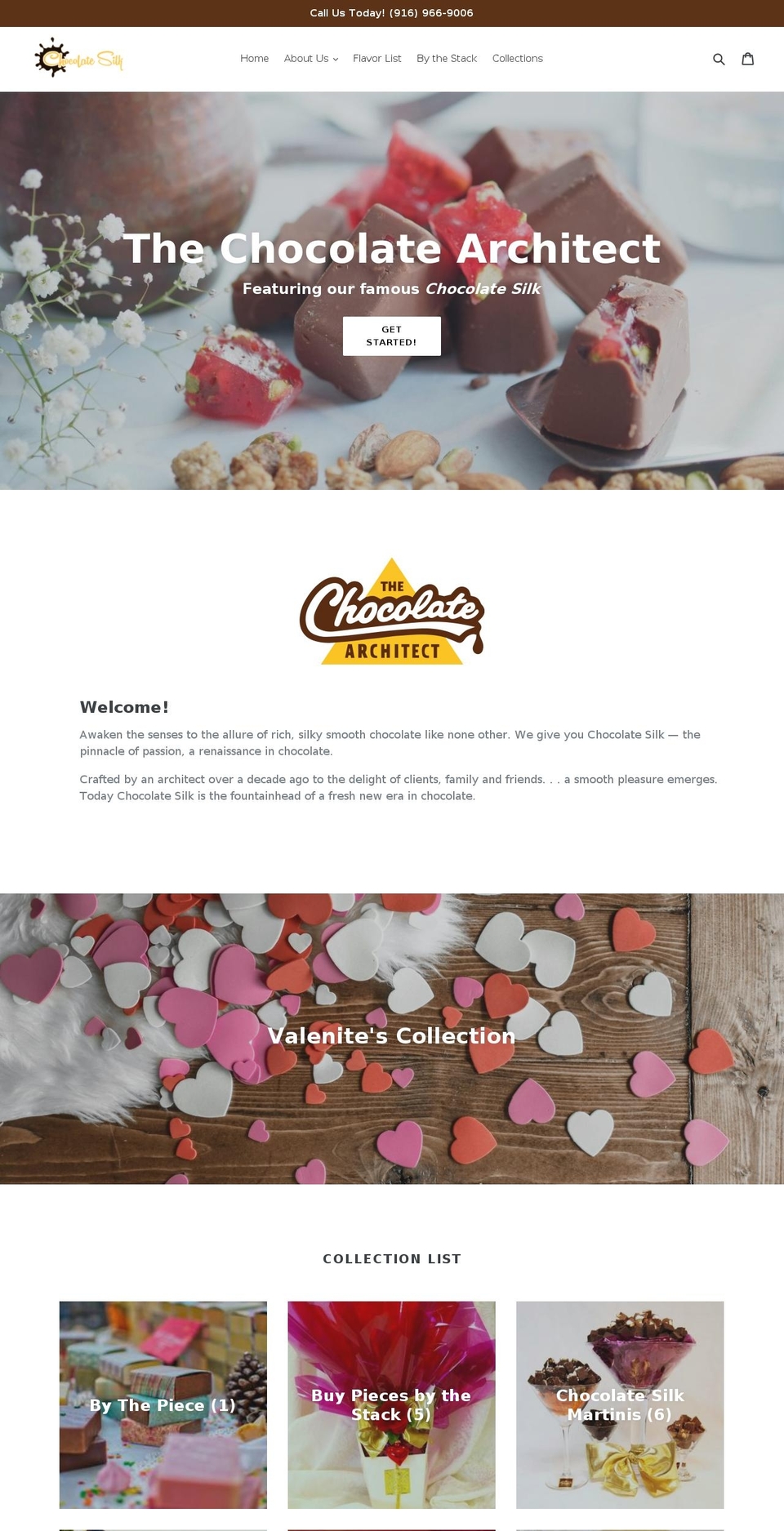chocsilk.com — Shopify storefront screenshot