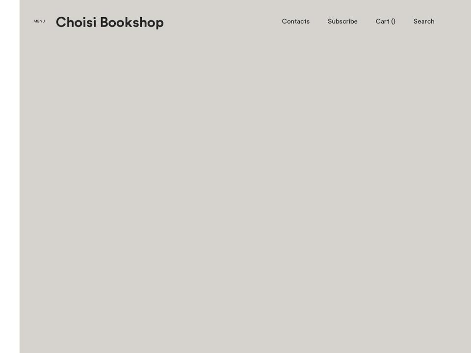 choisi-art.ch shopify website screenshot