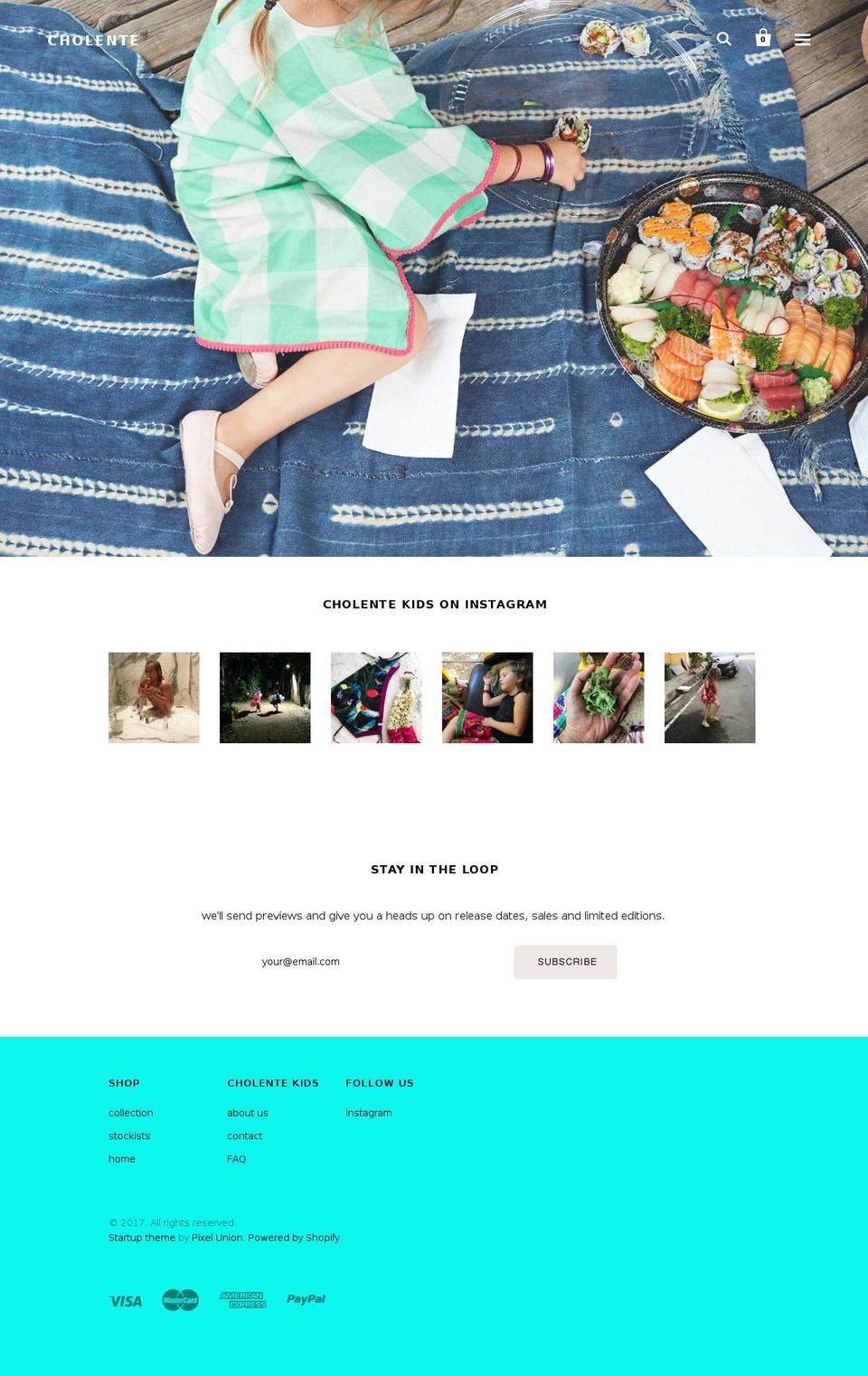 cholente.com shopify website screenshot