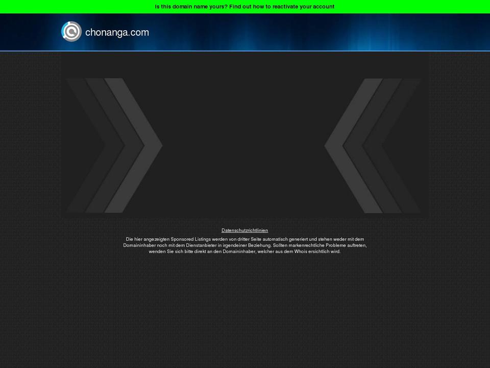 chonanga.com shopify website screenshot