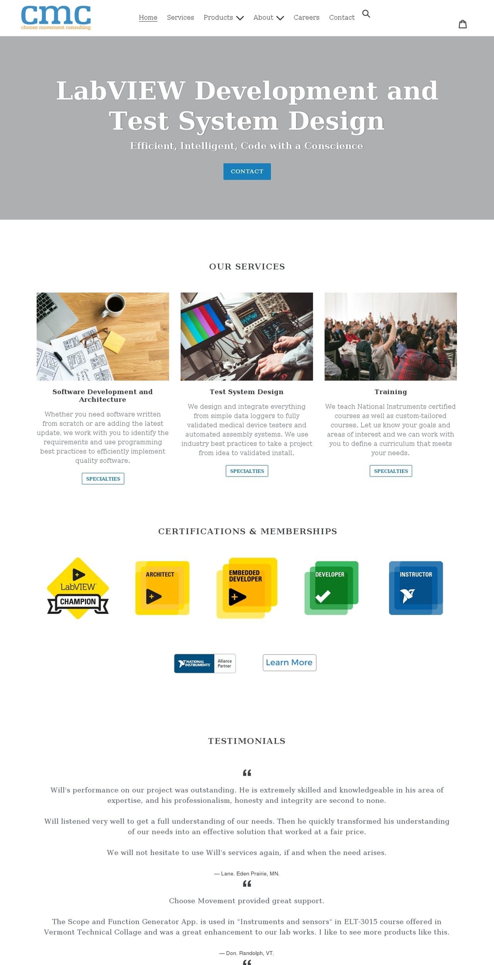 choose-mc.com shopify website screenshot