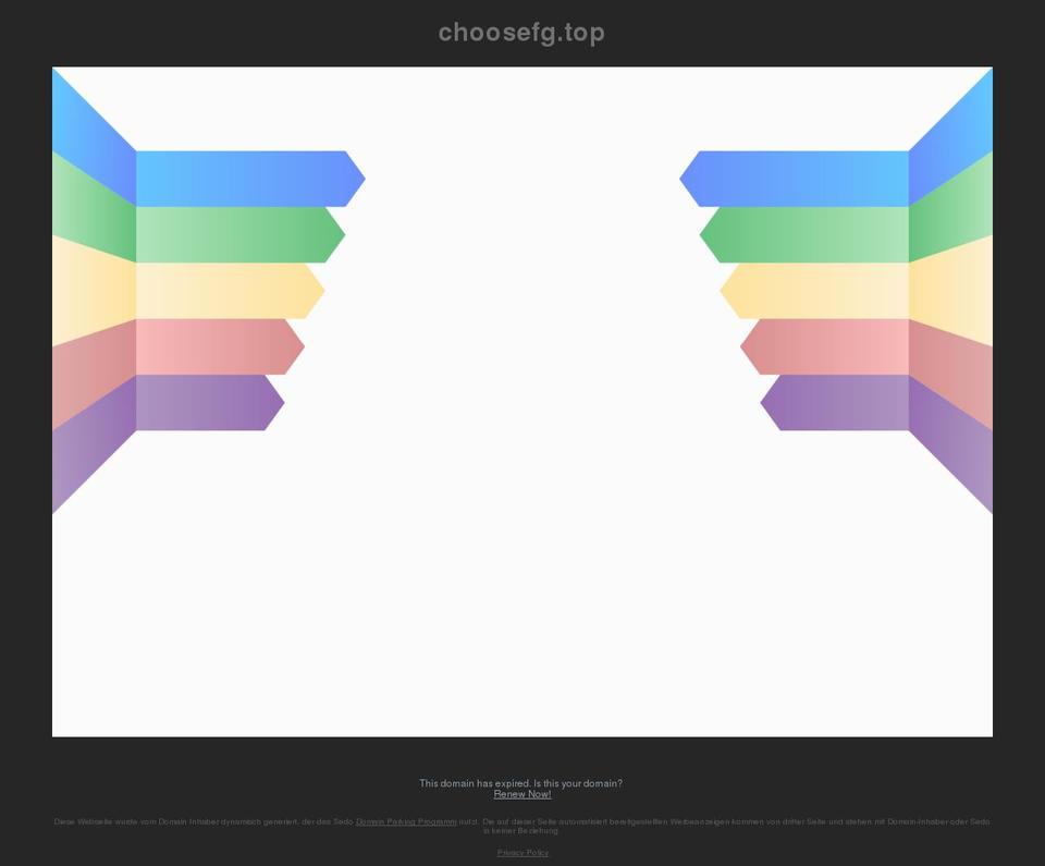 choosefg.top shopify website screenshot