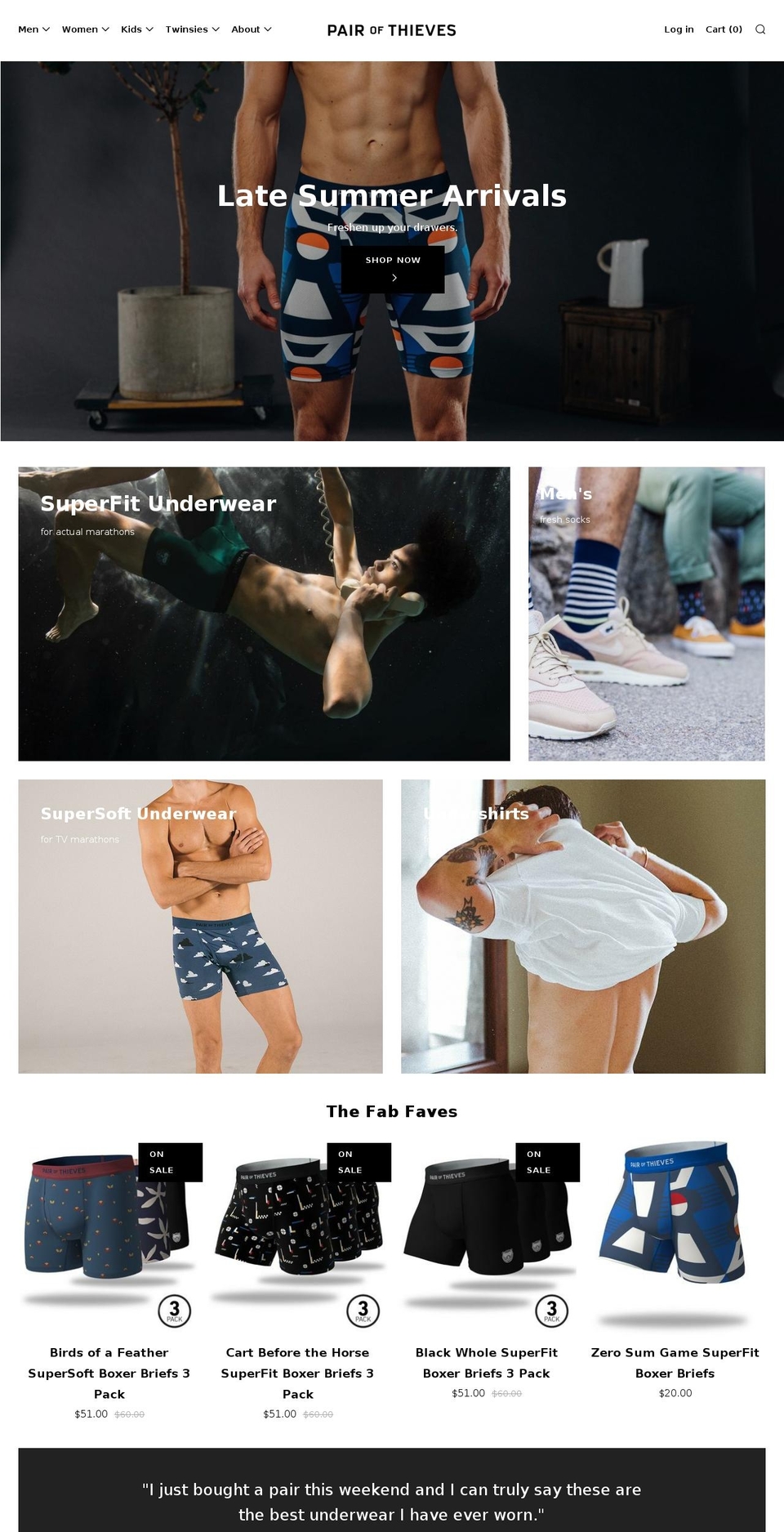 choresindrawers.com — Shopify storefront screenshot