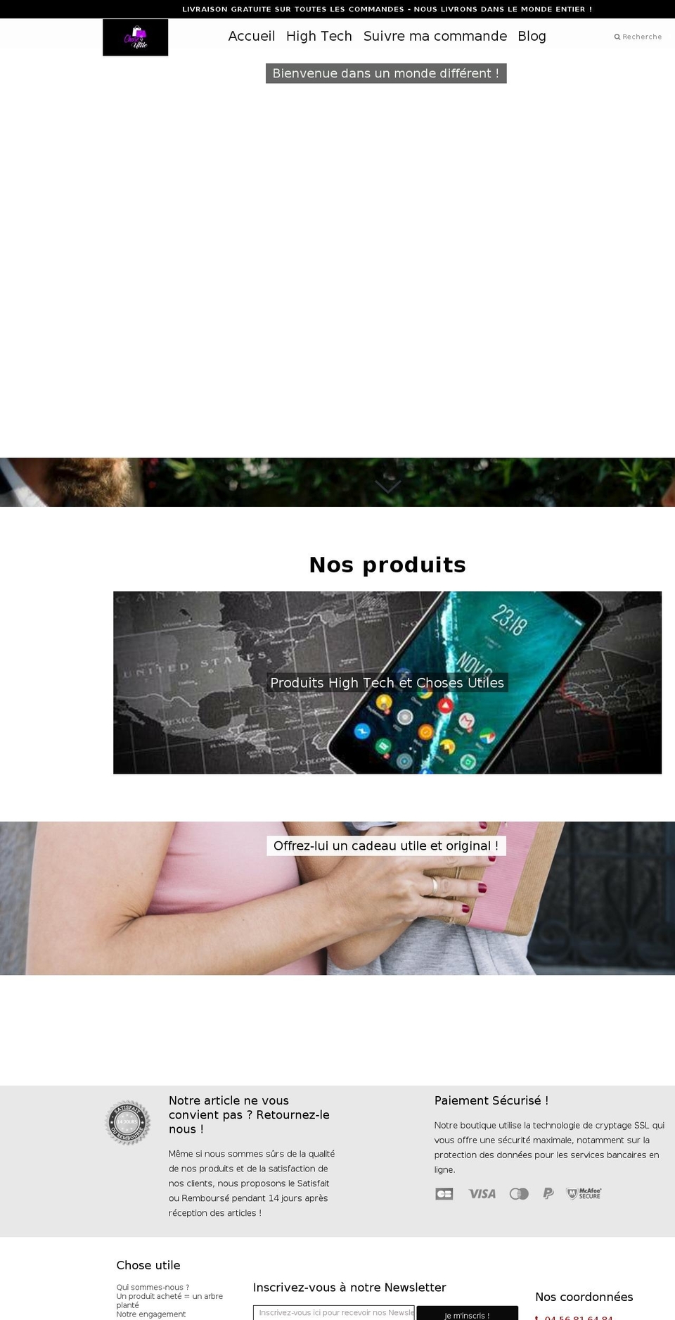 fastlane-1-36-active Shopify theme site example chose-utile.fr