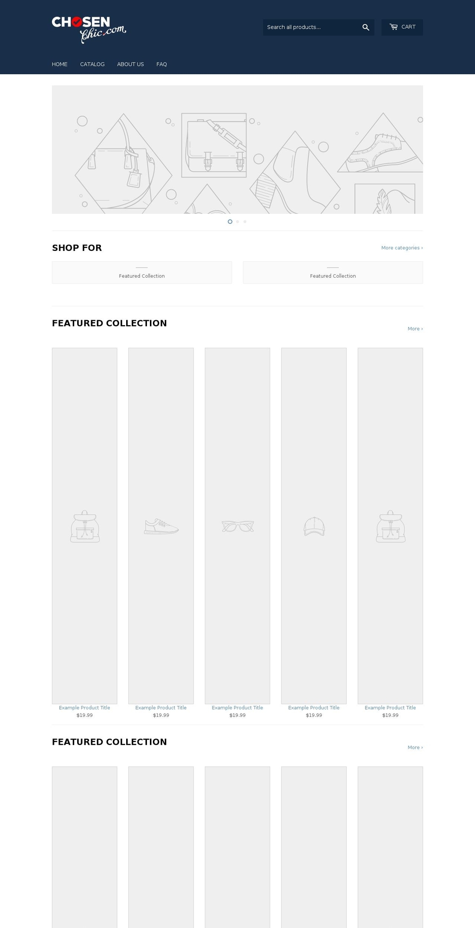 chosenchic.com — Shopify storefront screenshot