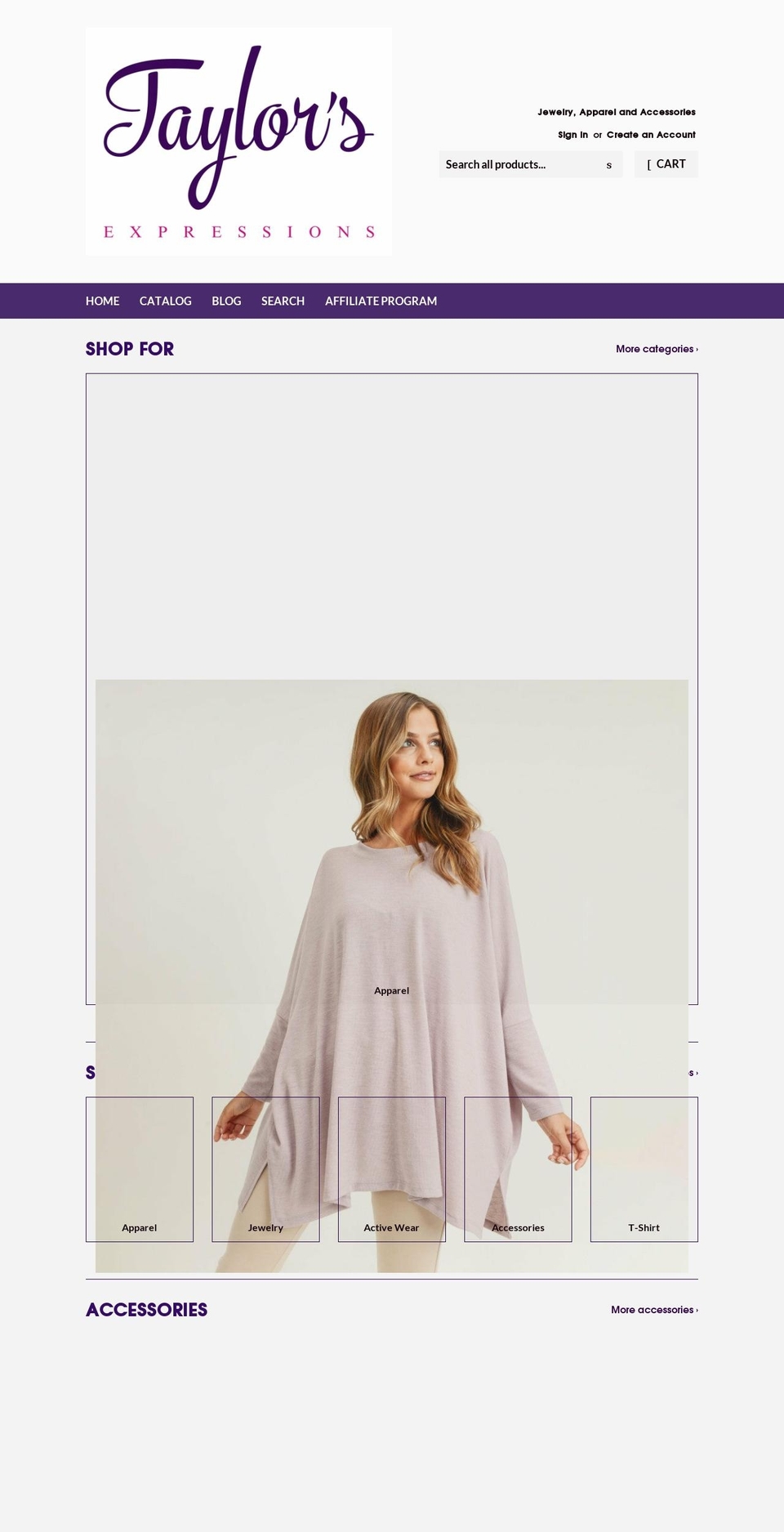chrisandtaylorboutique.com — Shopify storefront screenshot