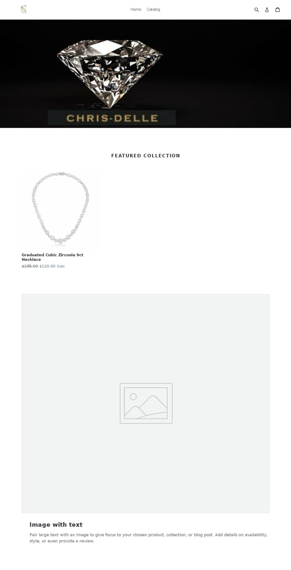 chrisdelle.com — Shopify storefront screenshot