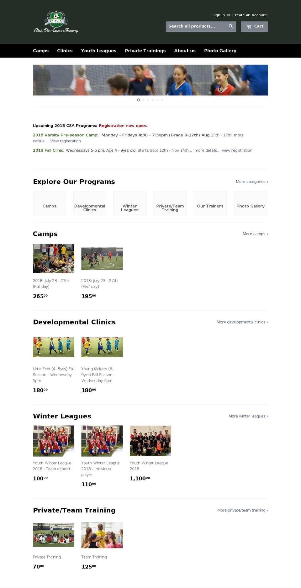 chrisobiacademy.com shopify website screenshot