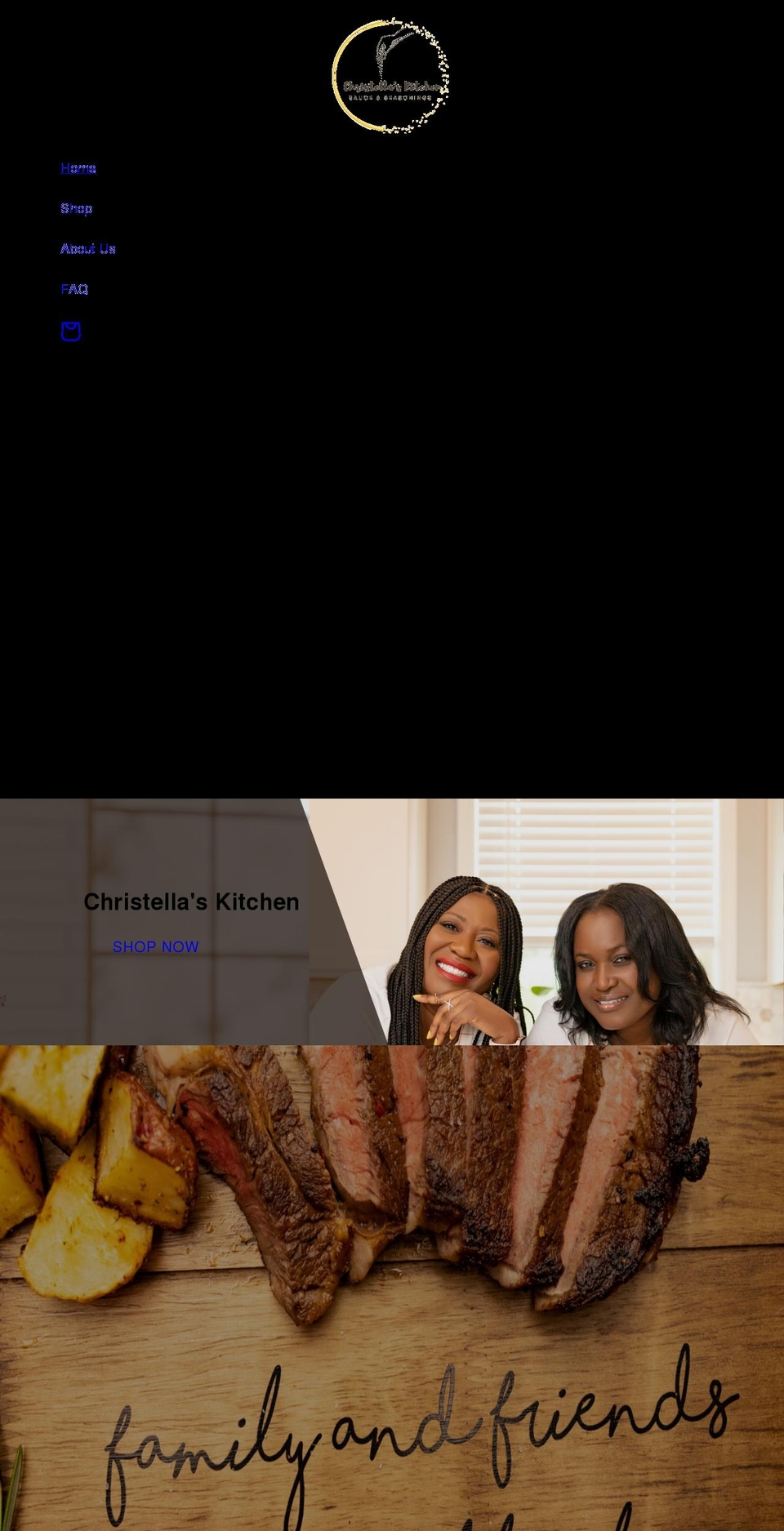 christellaskitchen.com shopify website screenshot