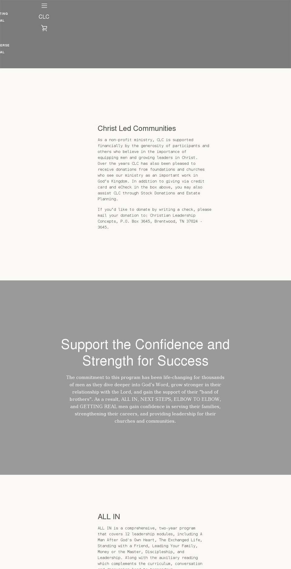 christian-leadership-concepts.myshopify.com shopify website screenshot