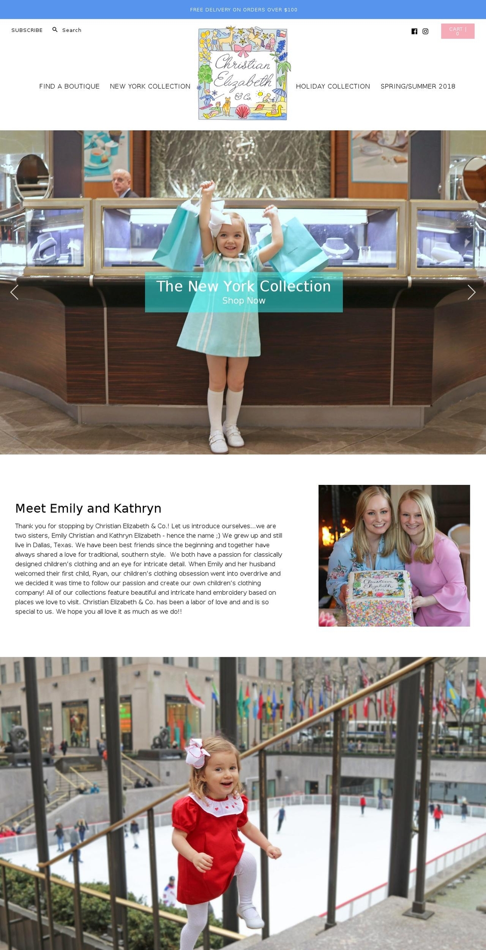 christianelizabethco.com shopify website screenshot