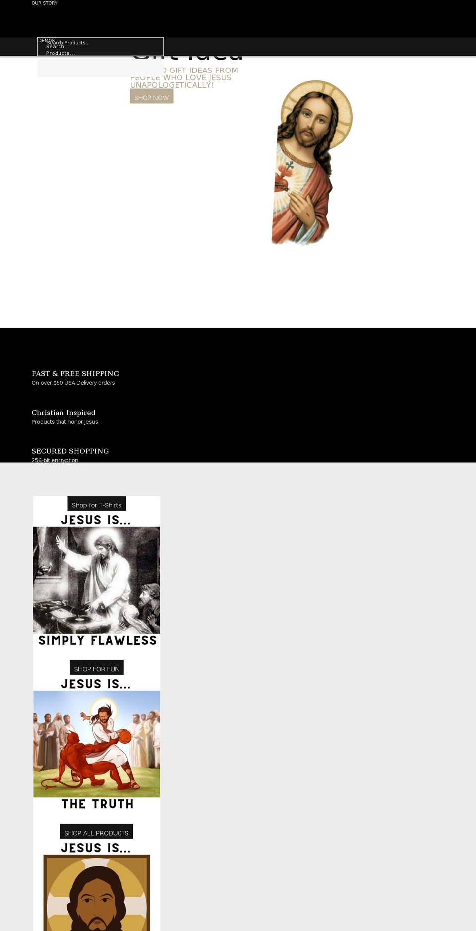 christiangiftidea.com shopify website screenshot