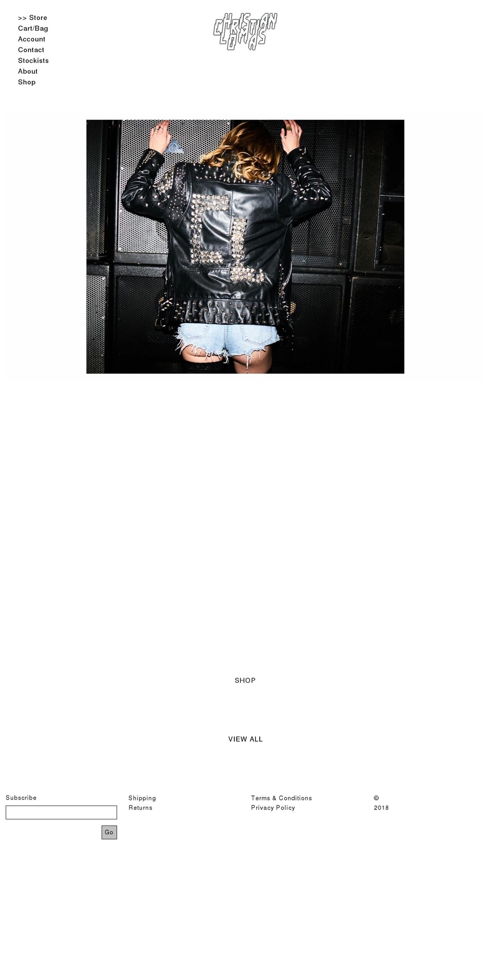 christianlomas.com shopify website screenshot