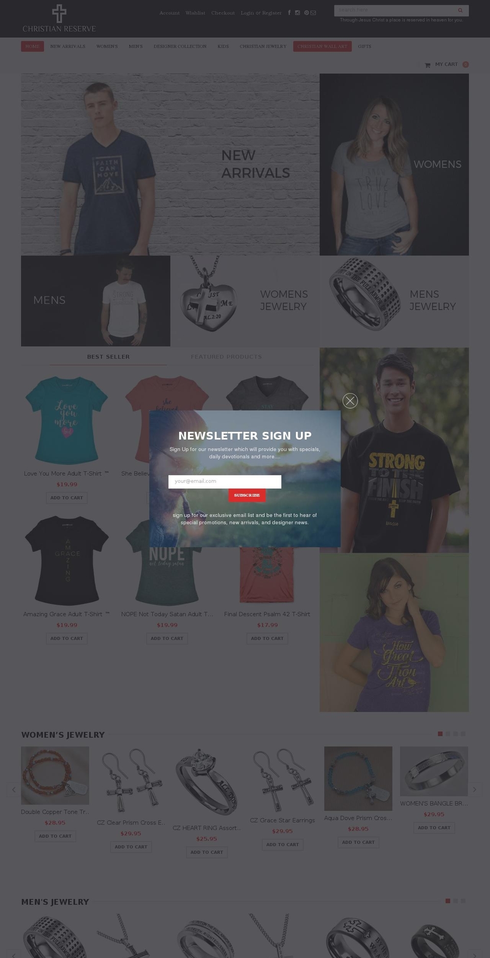 fusion-myshopify-com Shopify theme site example christianreserve.com