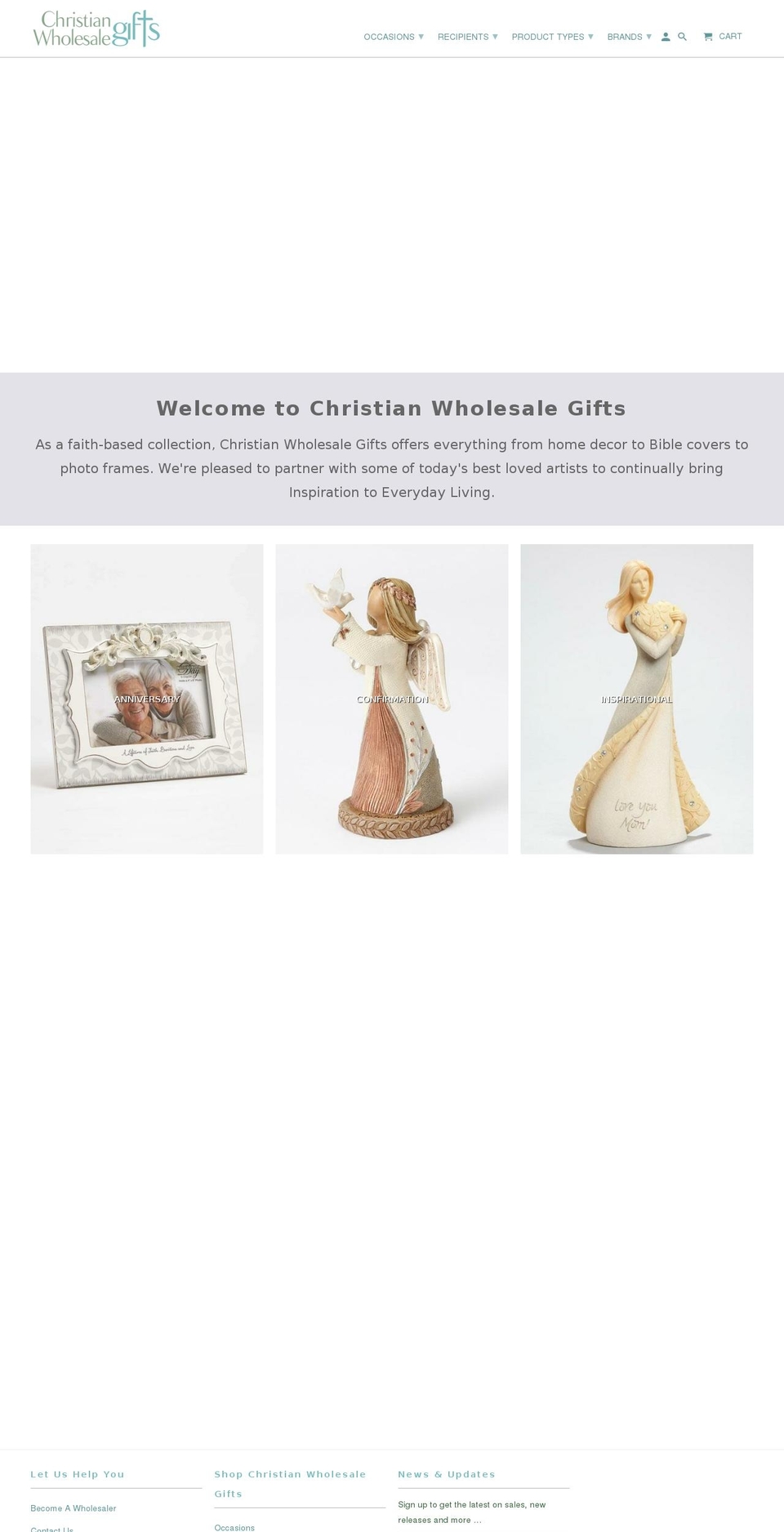 christianwholesalegift.com — Shopify storefront screenshot