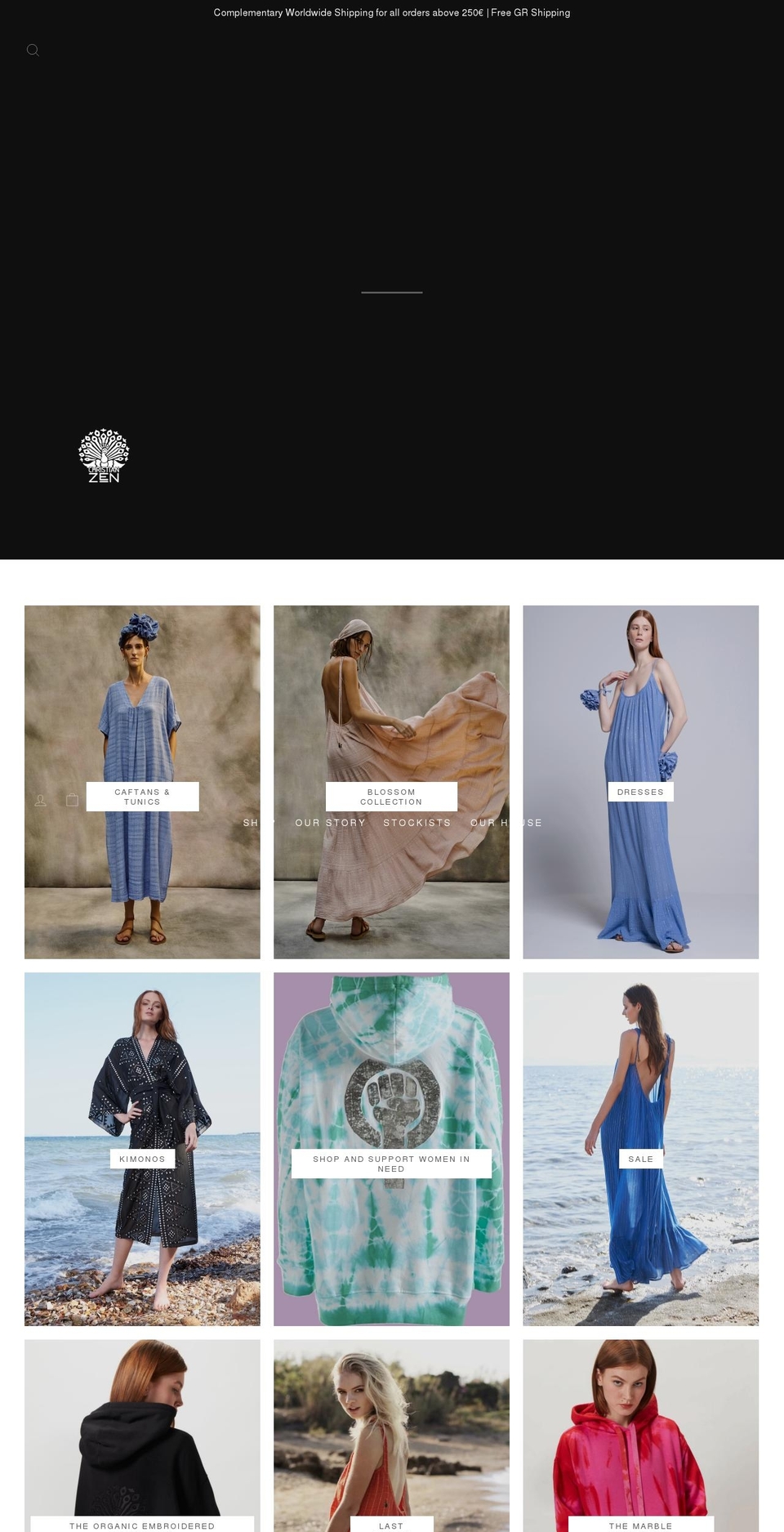 christianzencouture.com shopify website screenshot