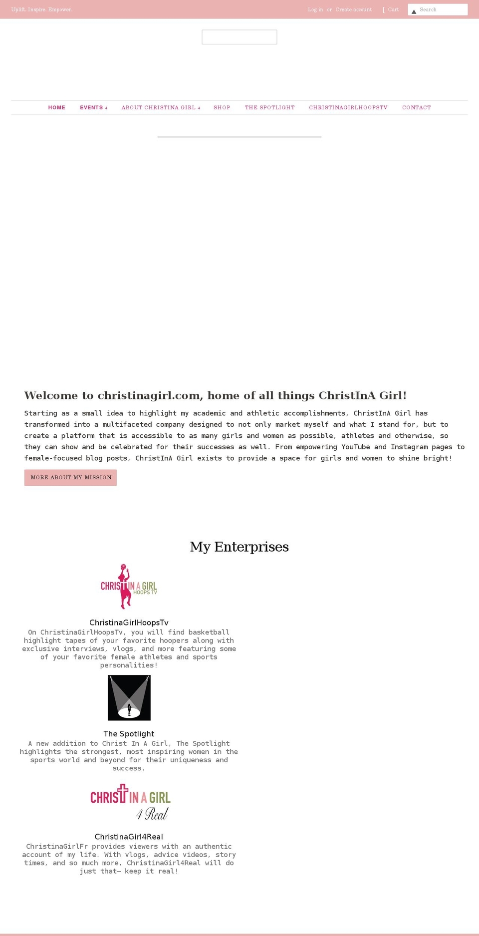 pictonixco Shopify theme site example christinagirl.com