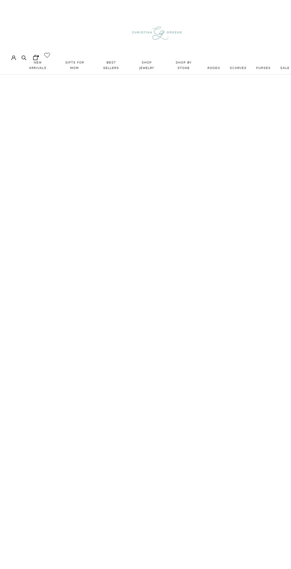 christinagreenejewelry.com — Shopify storefront screenshot