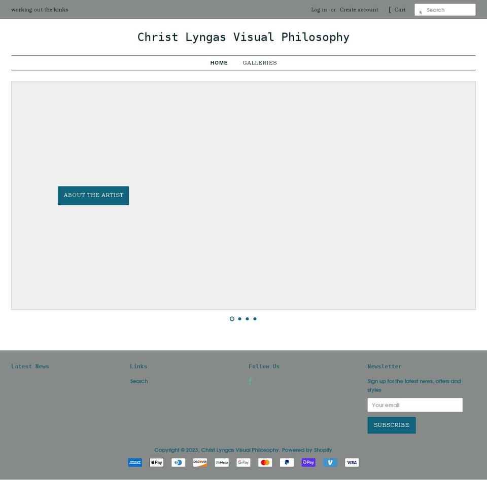christlyngas.com shopify website screenshot