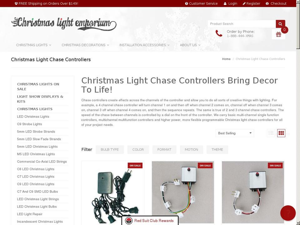 6-7-17-version Shopify theme site example christmaschasecontrollers.com