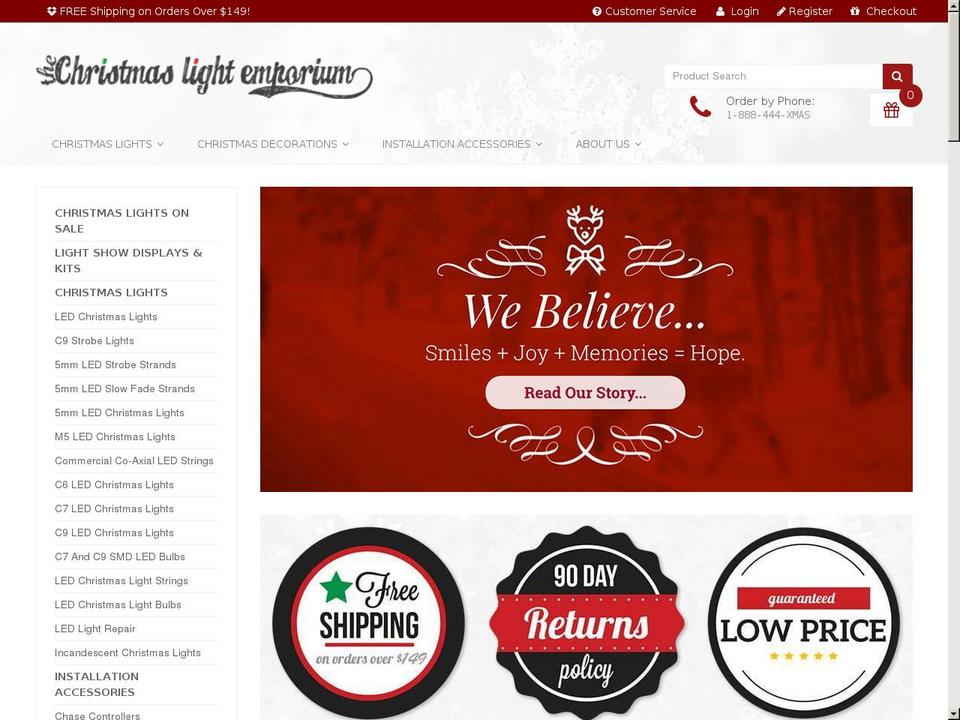 6-7-17-version Shopify theme site example christmaslightsanddecor.com