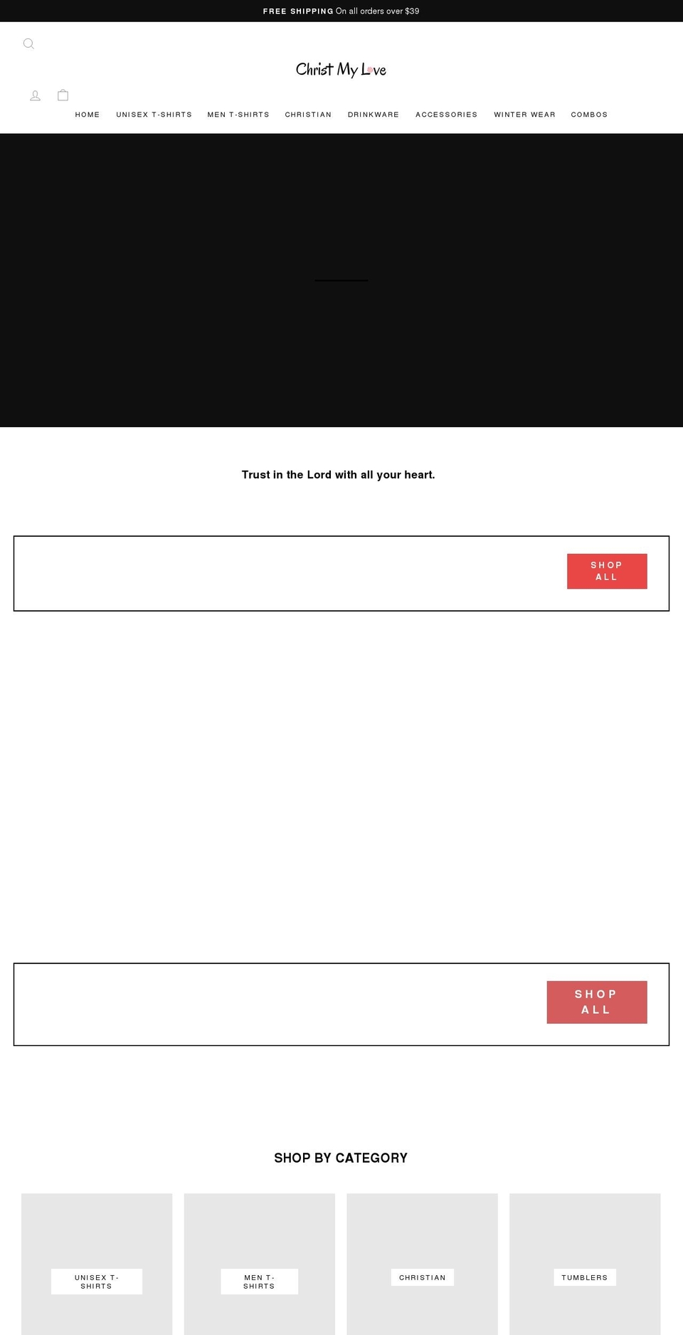 christmylove.com shopify website screenshot