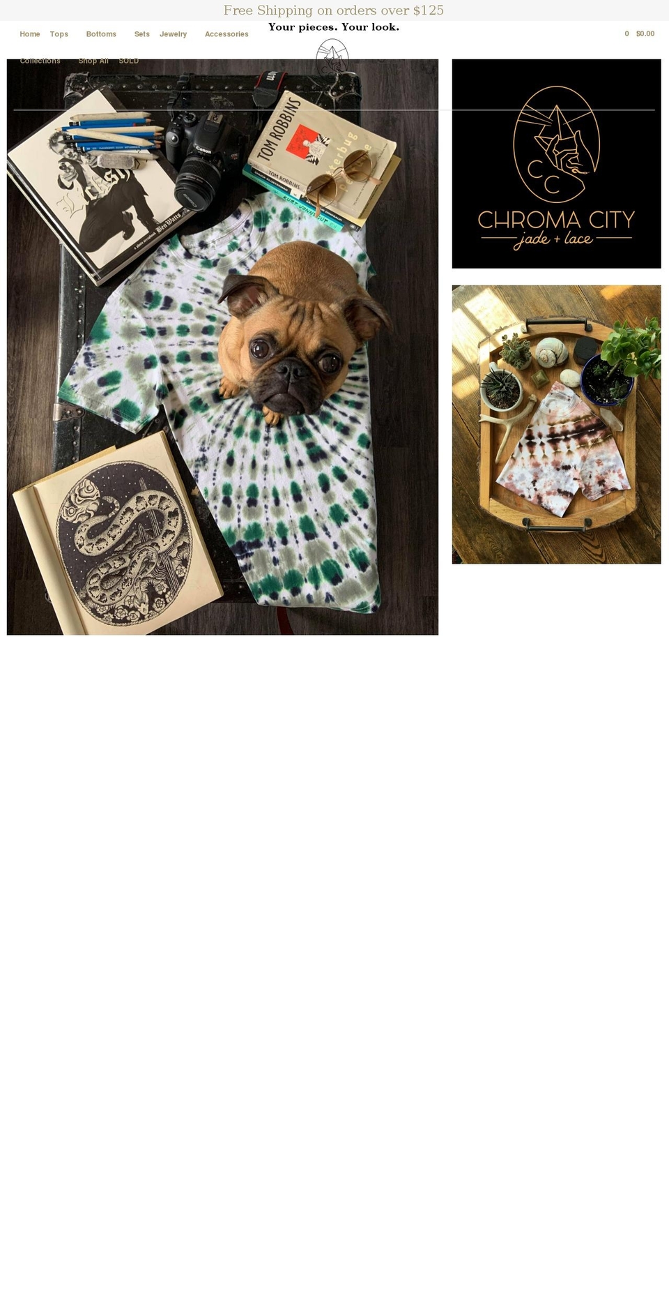 chromacityclothing.com shopify website screenshot