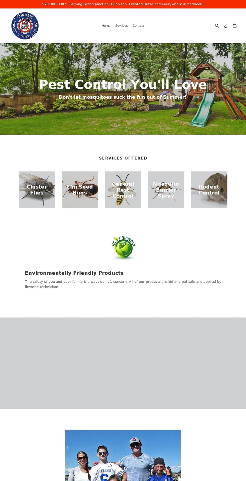 chromepest.com — Shopify storefront screenshot