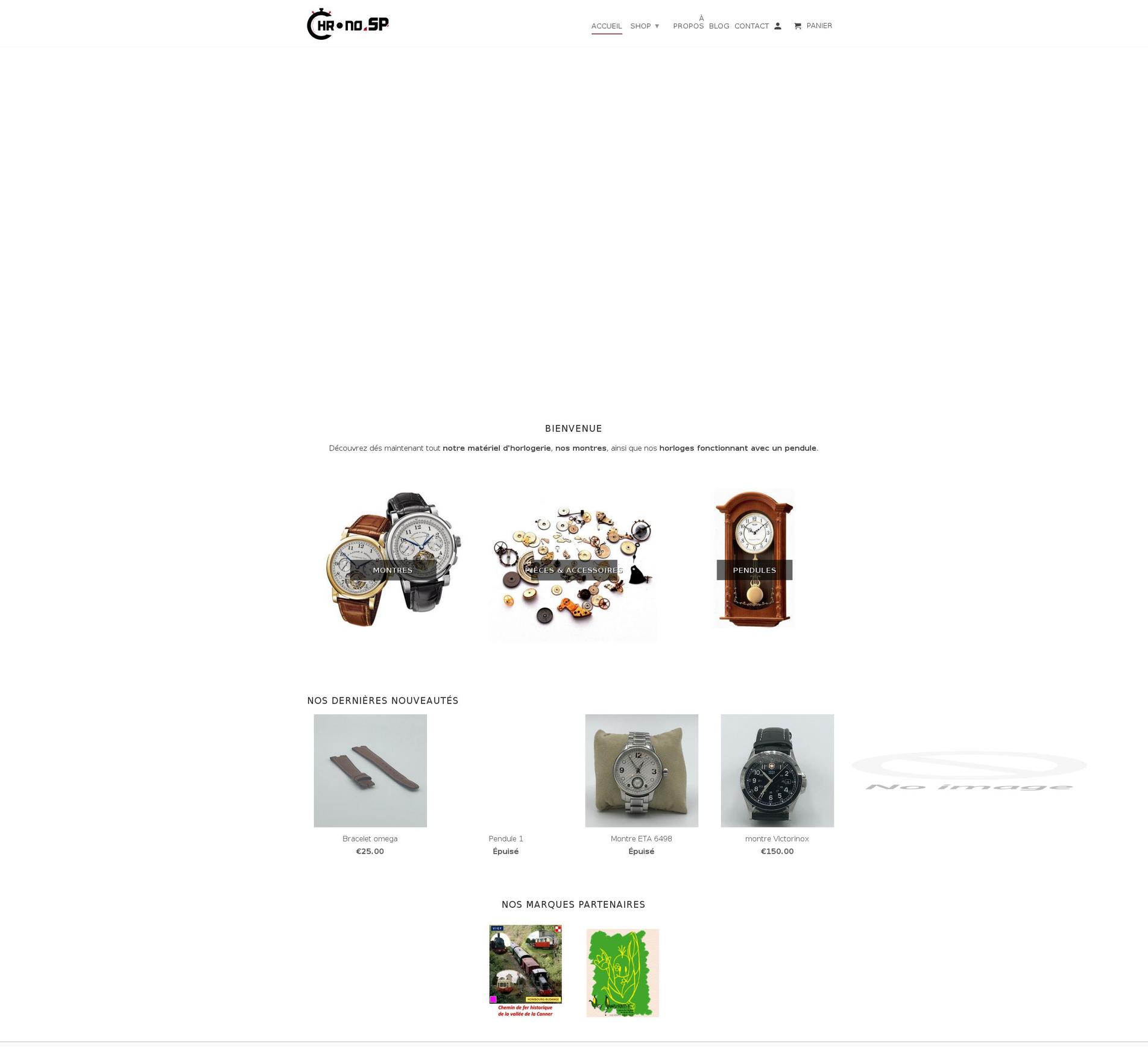 chronosp.com — Shopify storefront screenshot