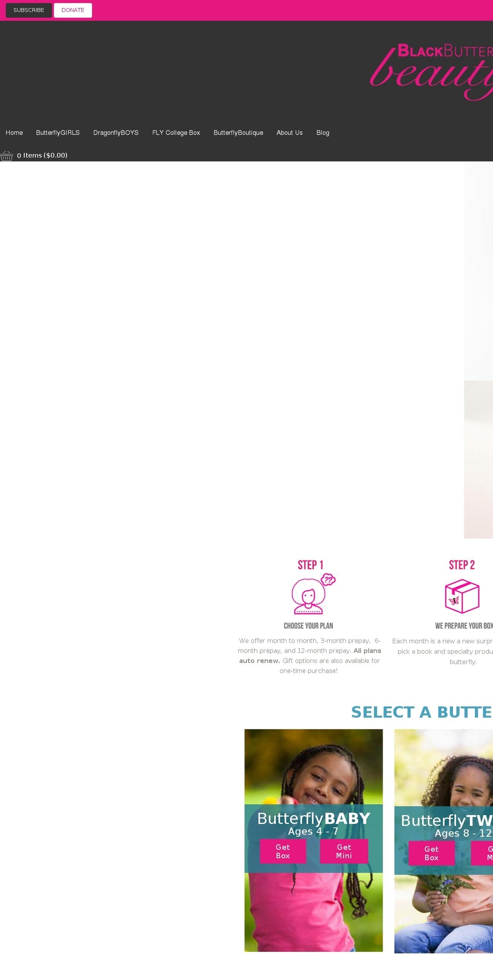 chrysalisgirl.com — Shopify storefront screenshot