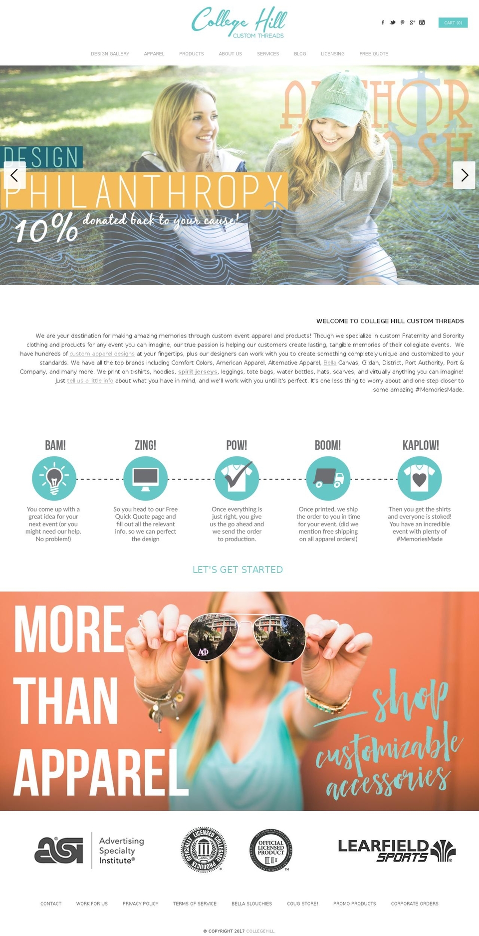 chthreads.com shopify website screenshot