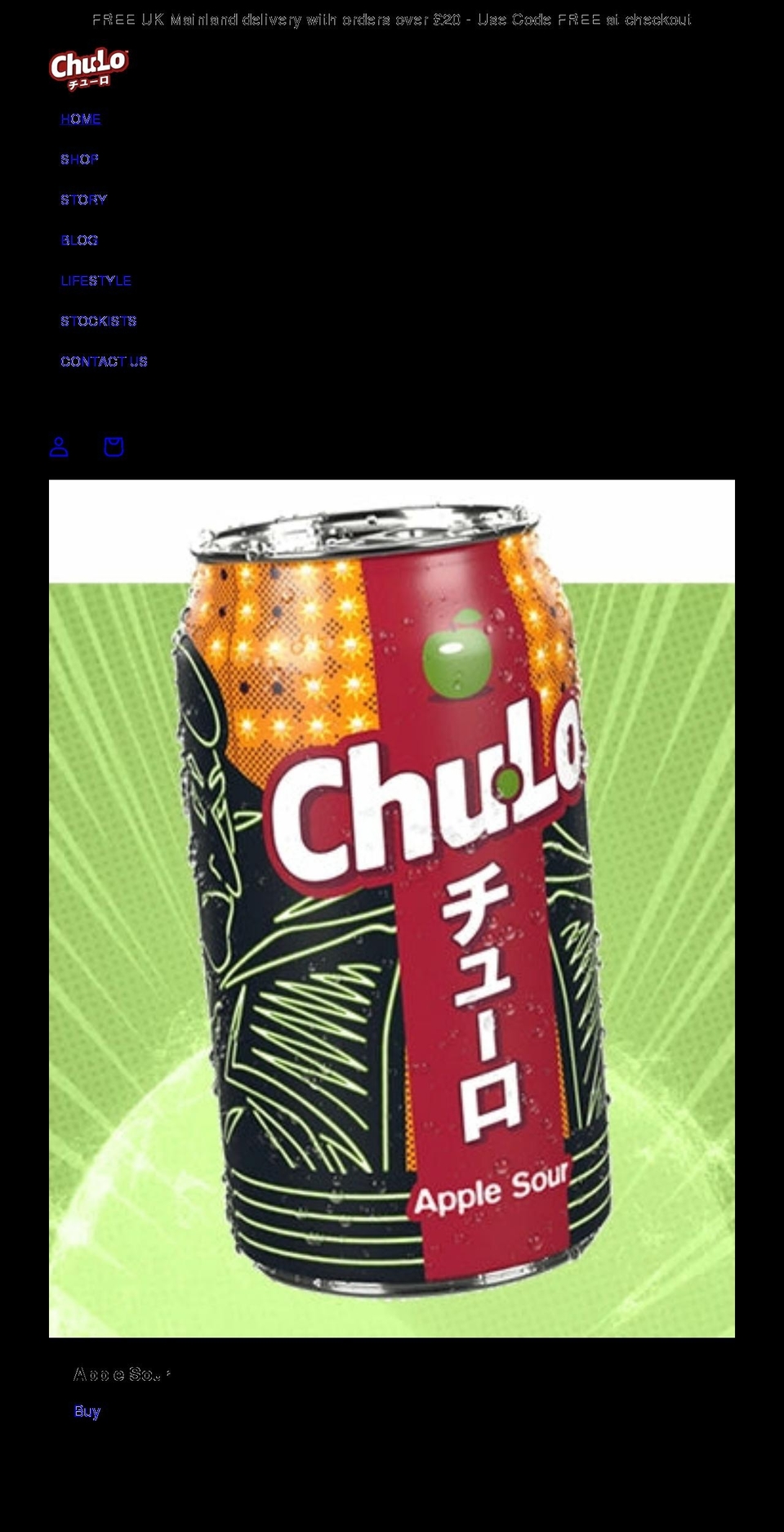 chu-lo.com shopify website screenshot