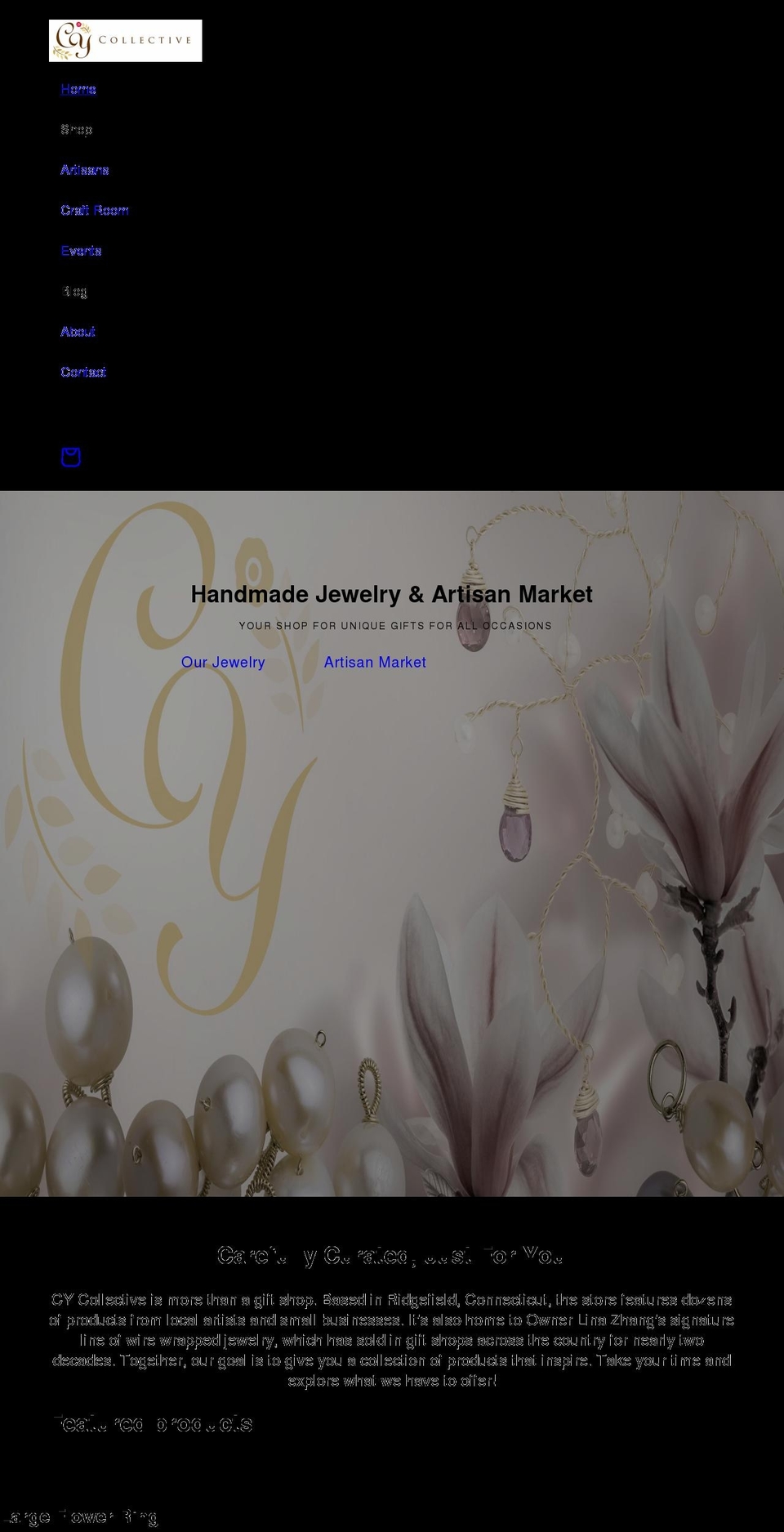 chuangyigallery.com shopify website screenshot
