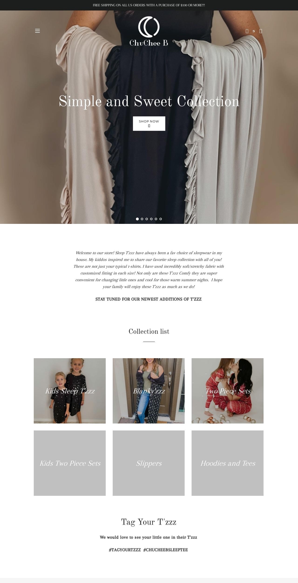 chucheeb.com shopify website screenshot