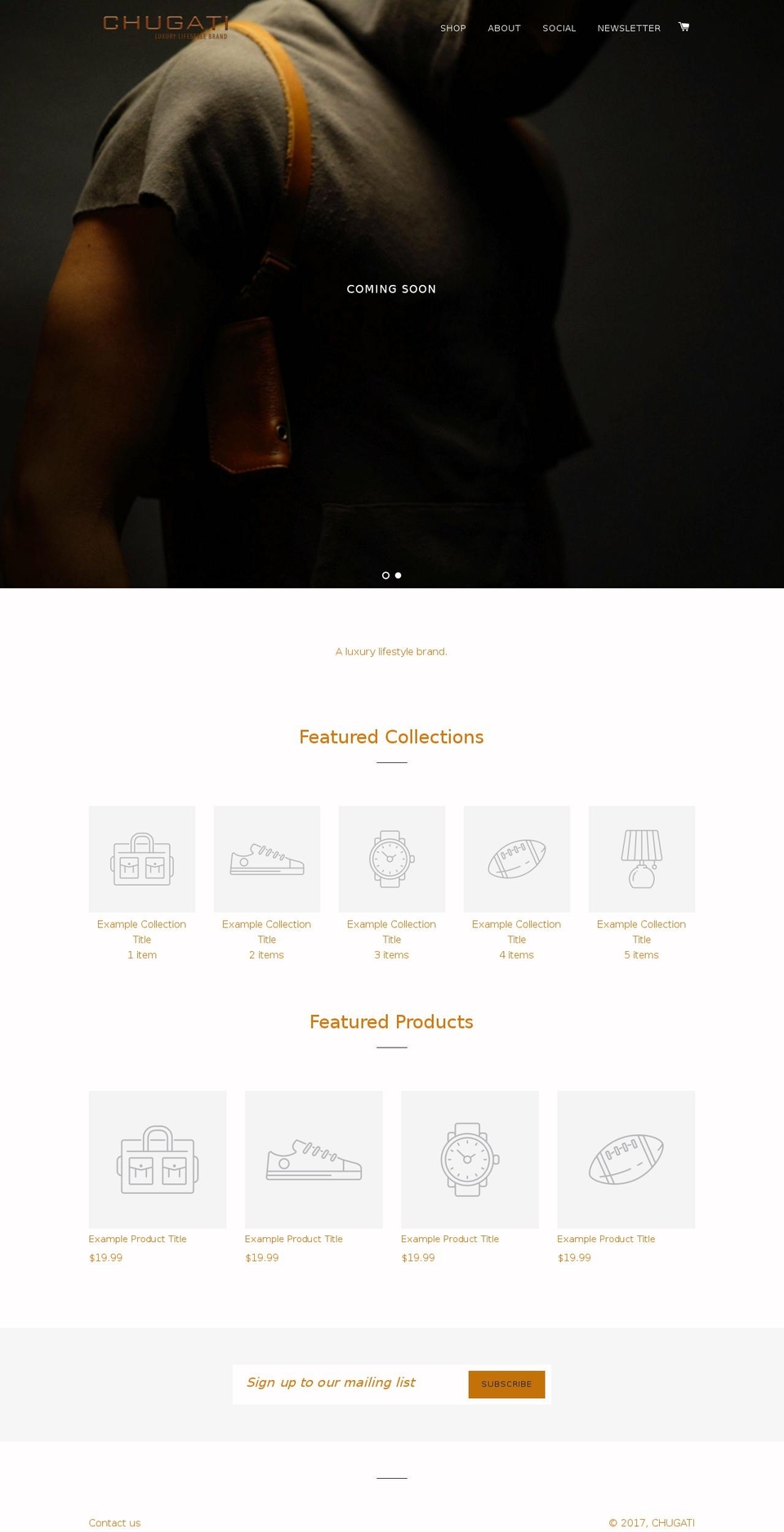 chugati.com shopify website screenshot