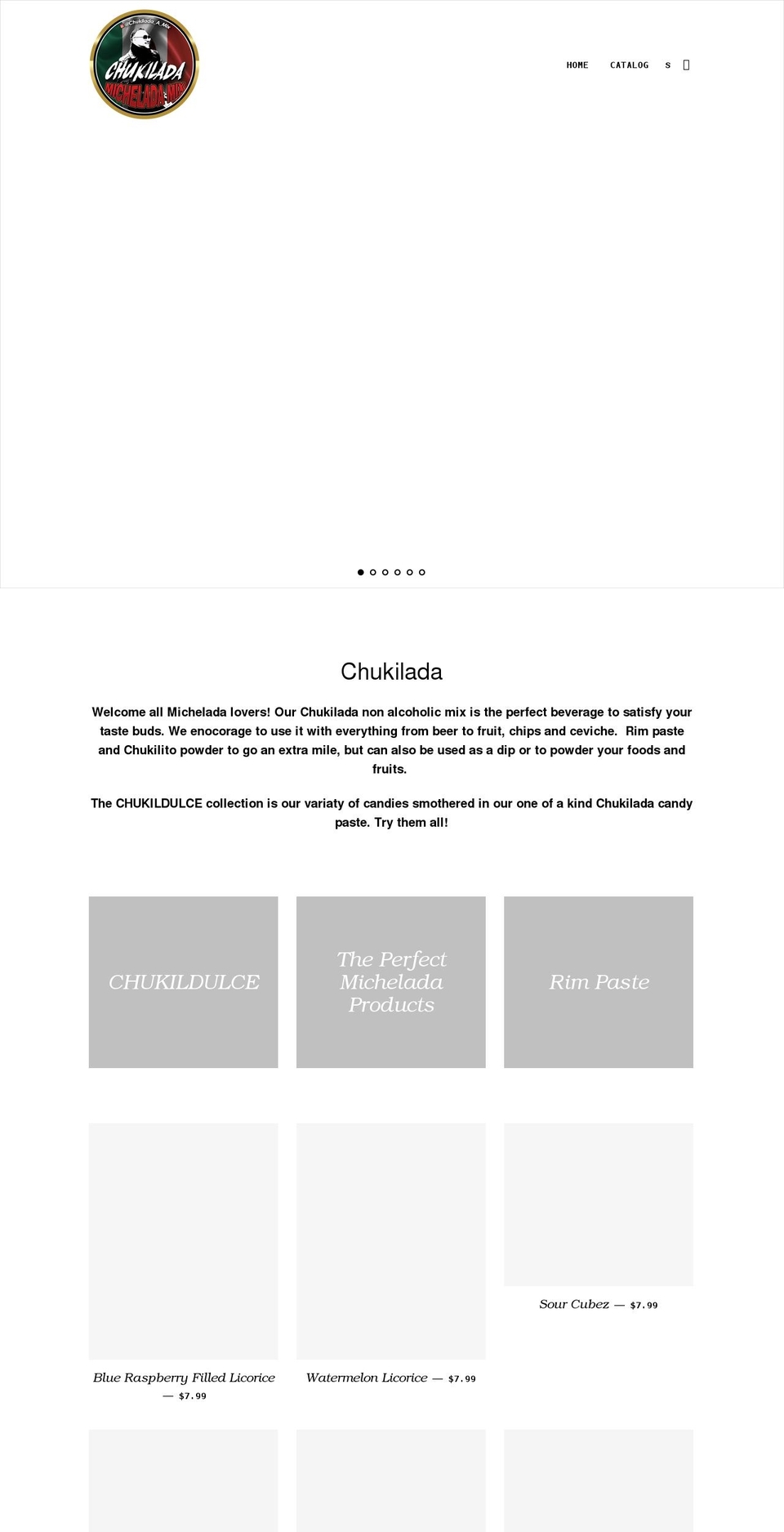 chukilada.com shopify website screenshot