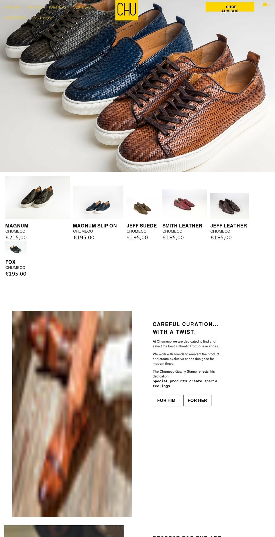 chumeco.com shopify website screenshot