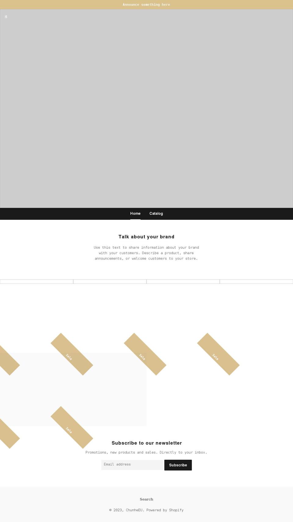 chunhelife.com shopify website screenshot